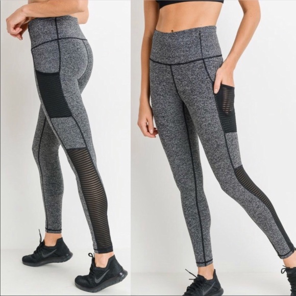 SB Glam Pants - 🆕❗️LAST ONE❗️SB GLAM GRAY AND BLACK LEGGINGS